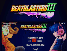 Tablet Screenshot of beatblastersiii.com